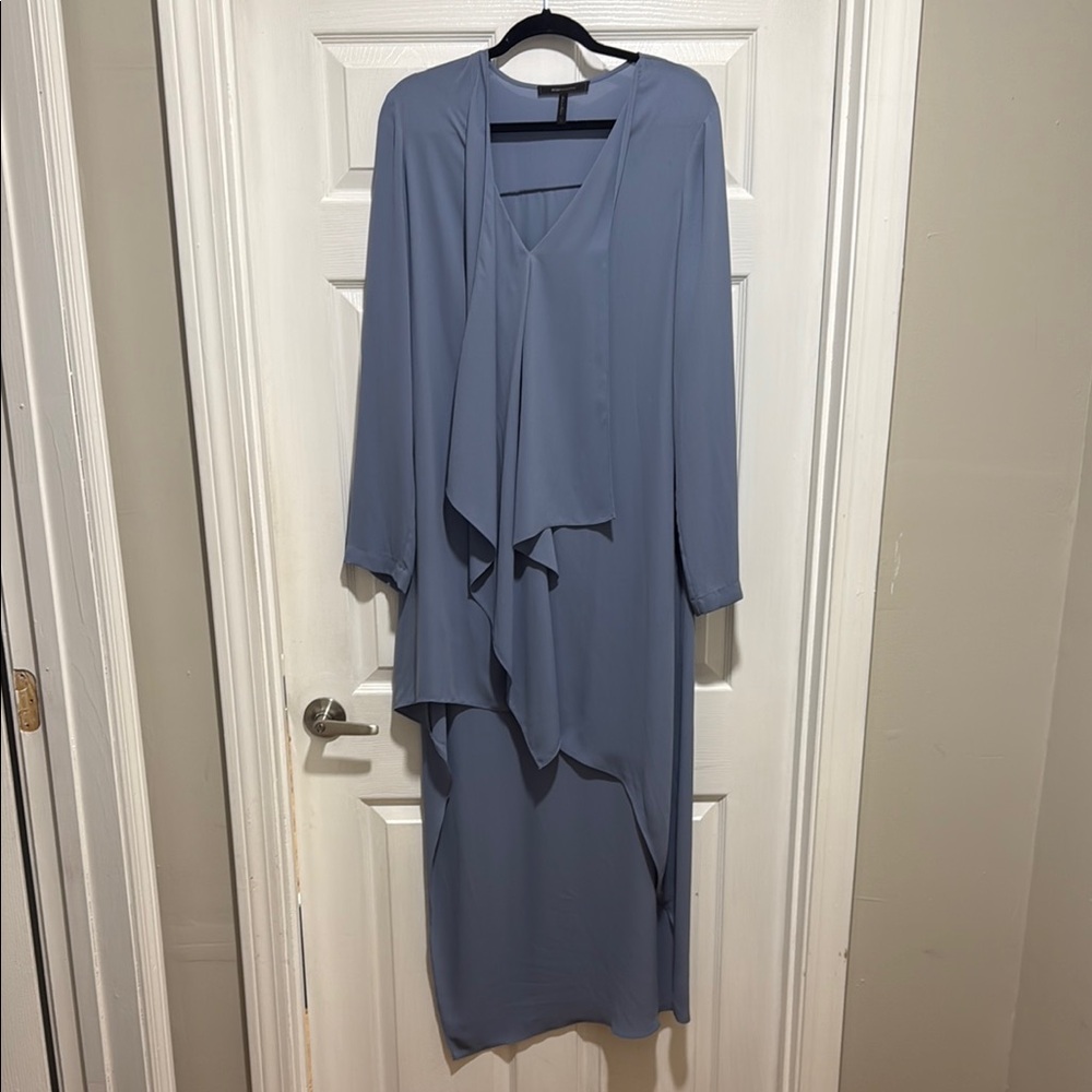 BCBG Women's high low dress large